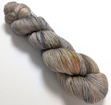 Load image into Gallery viewer, Mordor, on baby camel/silk 4ply/fingering weight yarn.
