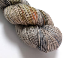 Load image into Gallery viewer, Mordor, on baby camel/silk 4ply/fingering weight yarn.
