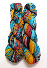 Load image into Gallery viewer, Mistral, on superwash merino/nylon sock yarn.
