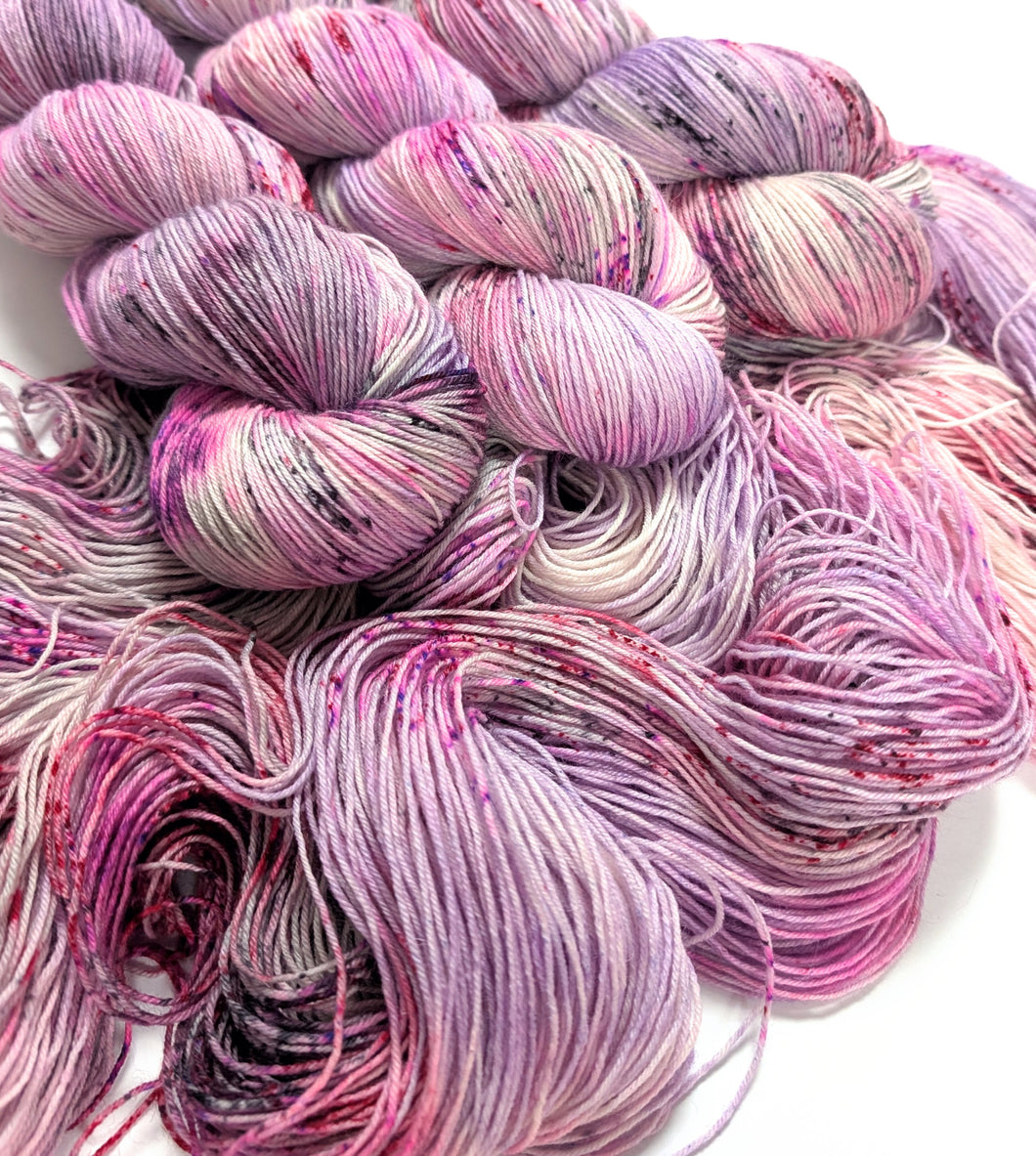 Jack Valentine on superwash BFL/nylon sock yarn.