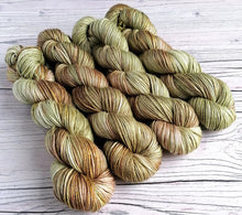 Load image into Gallery viewer, Fearn (Alder) on a choice of yarn bases.
