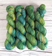 Load image into Gallery viewer, Morgan Le Fay on a choice of yarn bases.
