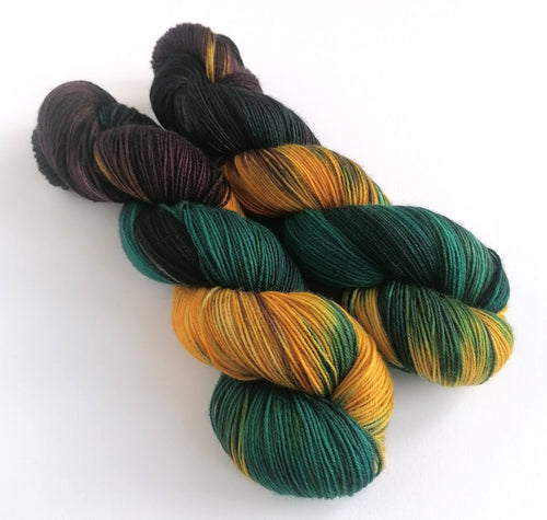 Mutiny on Superwash BFL/Nylon sock yarn. freeshipping - Felt Fusion